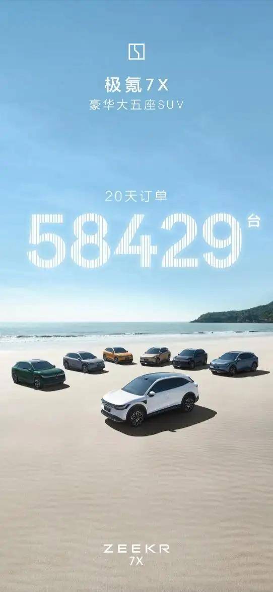 极氪7X来了打造纯电SUV新标杆z6尊龙·中国网站2299万元起(图13)