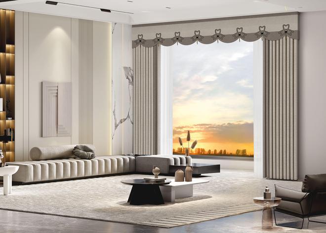 窗帘搭配指南视觉扩容打造舒适空间尊龙凯时新版APP米兰窗帘小户型(图3) 窗帘搭配指南视觉扩容打造舒适空间尊龙凯时新版APP米兰窗帘小户型(图3)